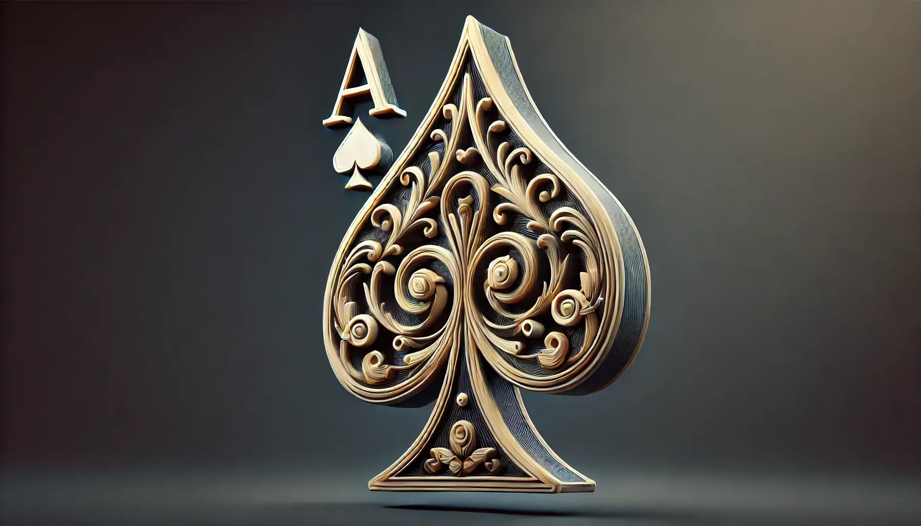 Ace of Spades Sculpture